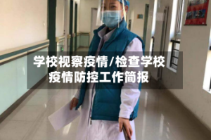学校视察疫情/检查学校疫情防控工作简报