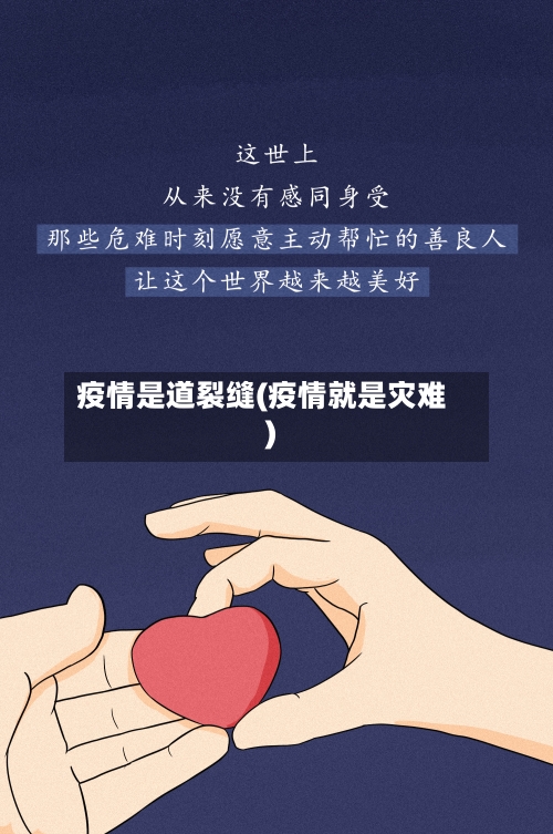 疫情是道裂缝(疫情就是灾难)-第2张图片