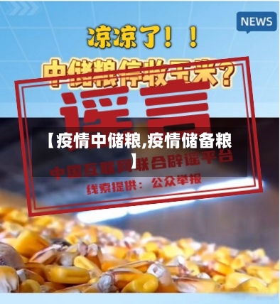 【疫情中储粮,疫情储备粮】-第1张图片